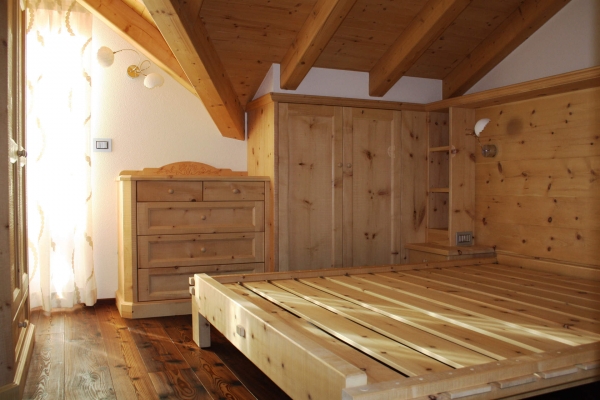 letto doghe legno su misura