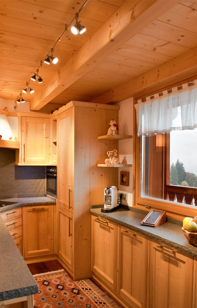 cucina legno naturale abitazione privata